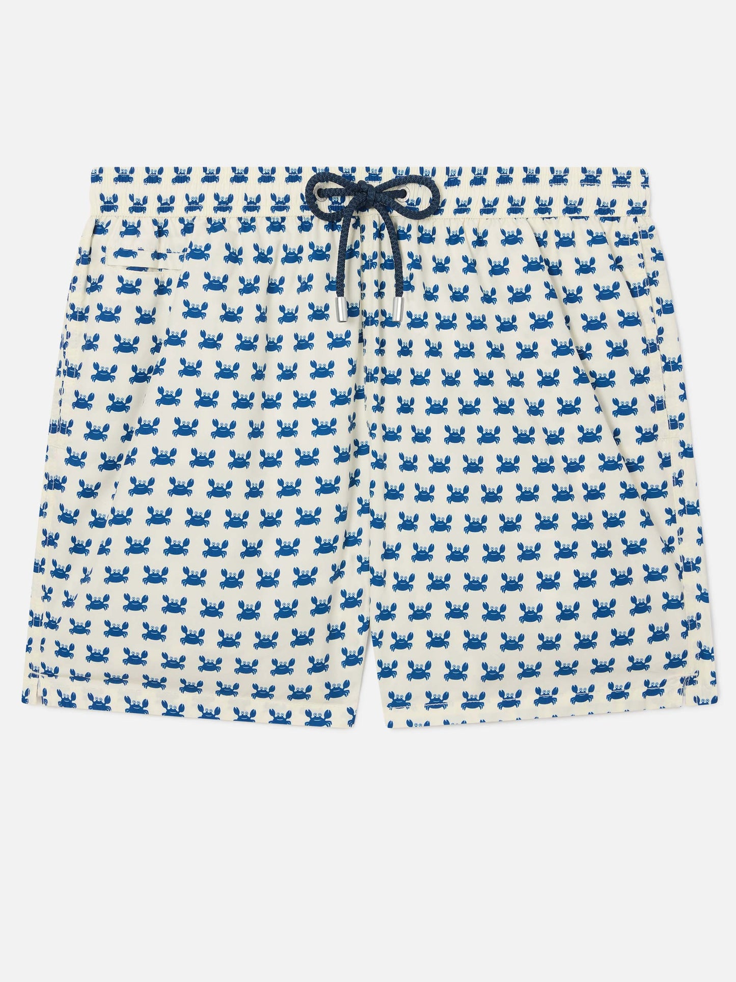 Short de bain White Lighting Micro avec imprimé crab all-over 