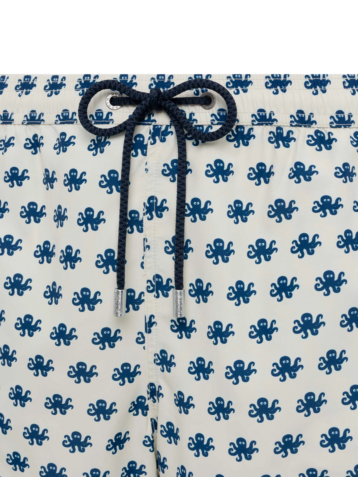 Lightweight fabric swim shorts Lighting with octopus print - MC2 Saint Barth