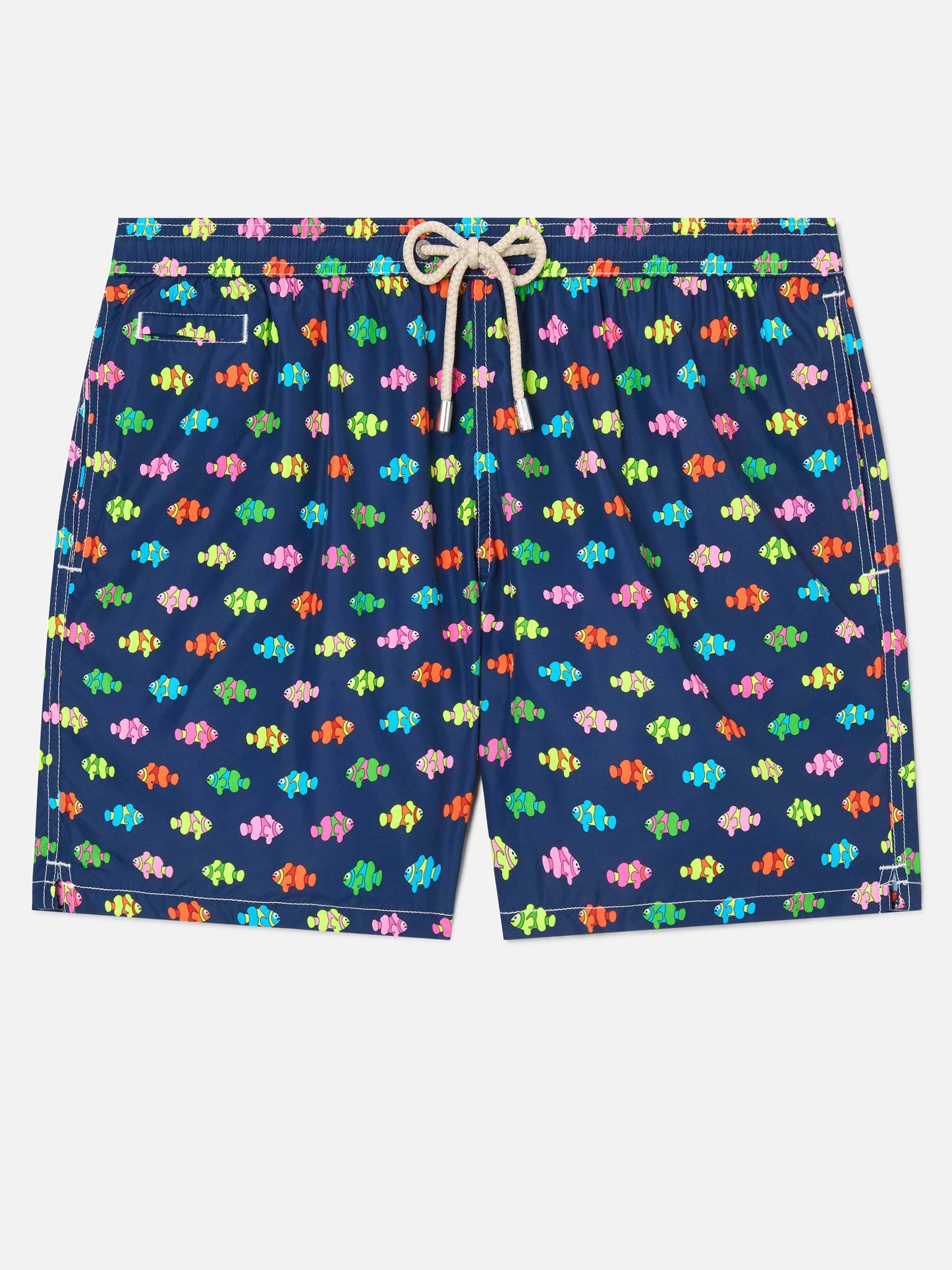 Bañador tipo shorts Lighting Micro Fantasy con estampado de pez payaso azul 