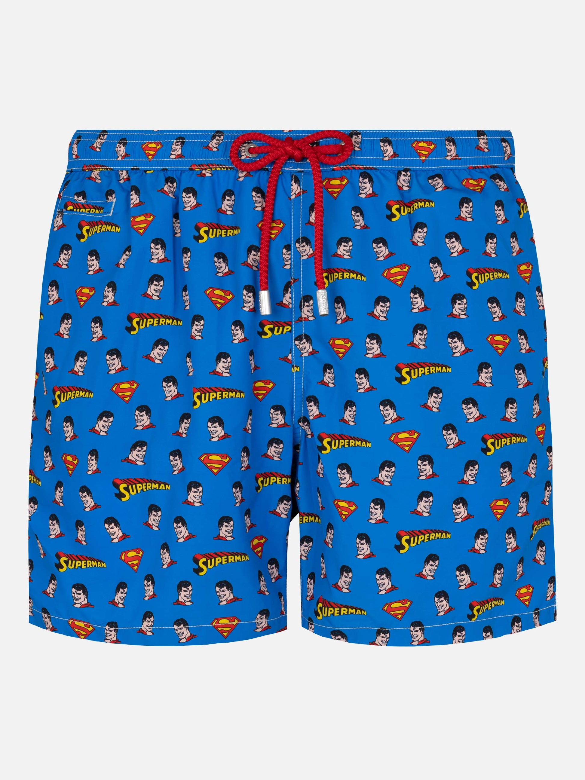 Lightweight fabric swim shorts Lighting with Superman print | MARVEL SPECIAL EDITION - MC2 Saint Barth