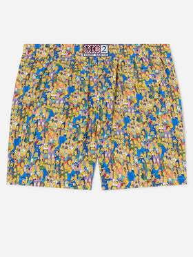 Bañador corto Micro Lighting con estampado integral de Simpsons | Edición Especial 