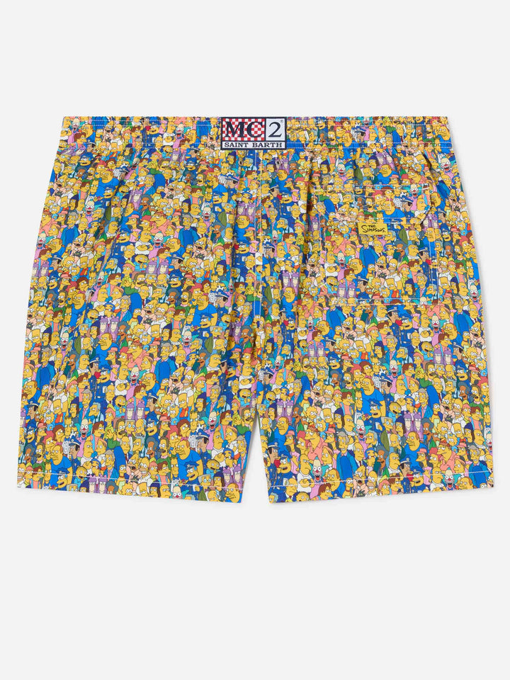 Lighting Micro swim shorts with Simpsons all-over print | Special Edition