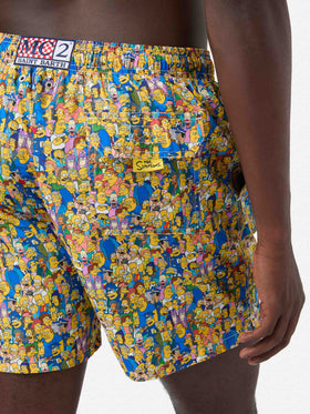 Bañador corto Micro Lighting con estampado integral de Simpsons | Edición Especial 