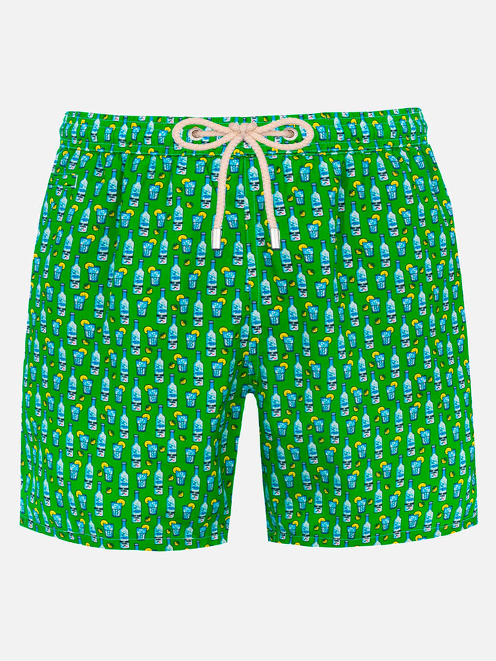 Herren-Badeshorts aus leichtem Stoff Lighting Micro Fantasy mit Tequila-Aufdruck