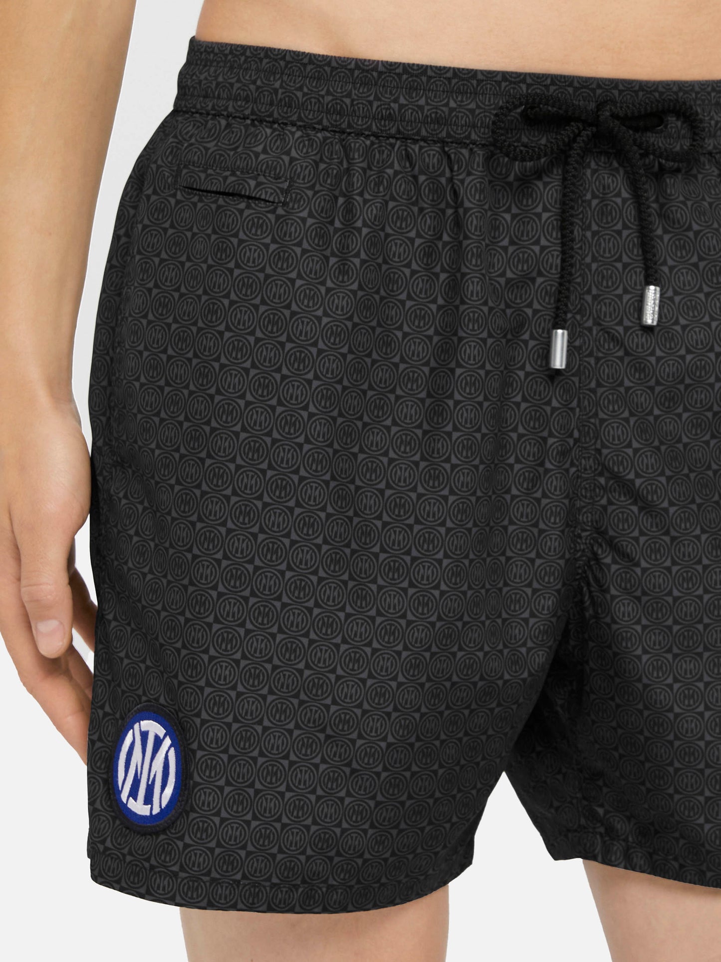 Lightweight fabric swim shorts Lighting with Inter print | INTER FC SPECIAL EDITION