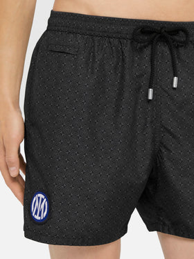 Lightweight fabric swim shorts Lighting with Inter print | INTER FC SPECIAL EDITION