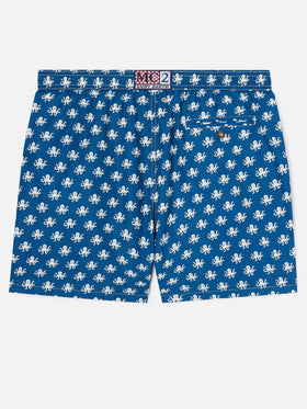Short de bain Micro Blue Lighting à imprimé pieuvre 
