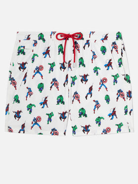 Bañador corto con estampado Lighting Micro Fantasy Marvel super heroes | Edición Especial 