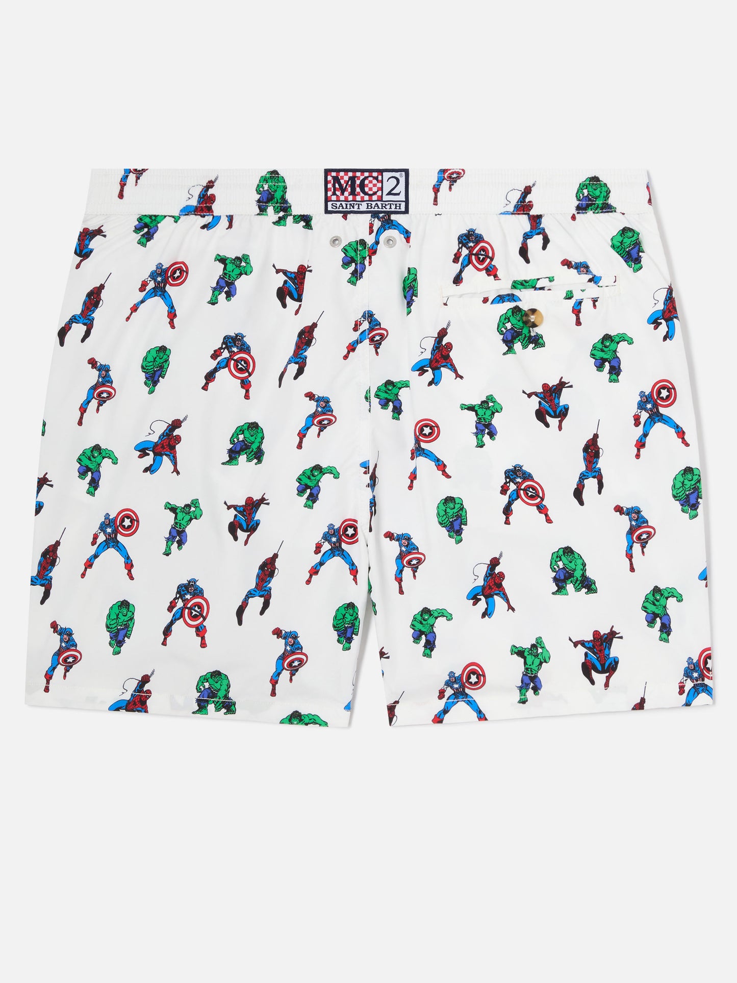 Bañador corto con estampado Lighting Micro Fantasy Marvel super heroes | Edición Especial 