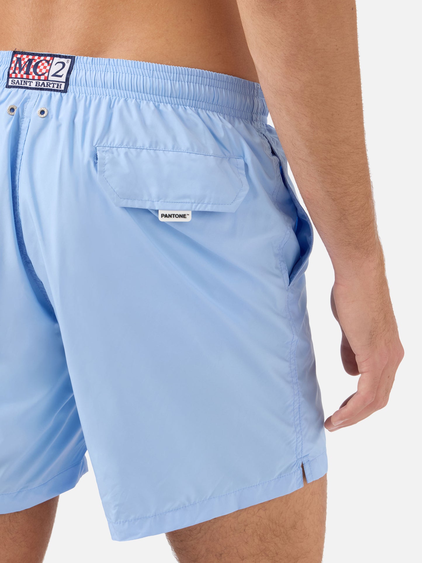 Ultralight Pantone sky blue swim shorts | Special Edition