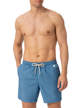Lightweight fabric dusty blue swim shorts Lighting Pantone | PANTONE® SPECIAL EDITION - MC2 Saint Barth