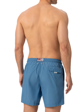 Lightweight fabric dusty blue swim shorts Lighting Pantone | PANTONE® SPECIAL EDITION - MC2 Saint Barth
