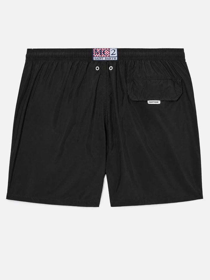 Lightweight fabric black swim shorts Lighting Pantone | PANTONE® SPECIAL EDITION