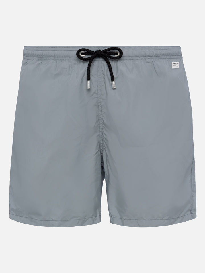 Lightweight fabric grey swim shorts Lighting Pantone | PANTONE® SPECIAL EDITION - MC2 Saint Barth