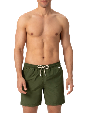 Lightweight fabric military green swim shorts Lighting Pantone | PANTONE® SPECIAL EDITION - MC2 Saint Barth