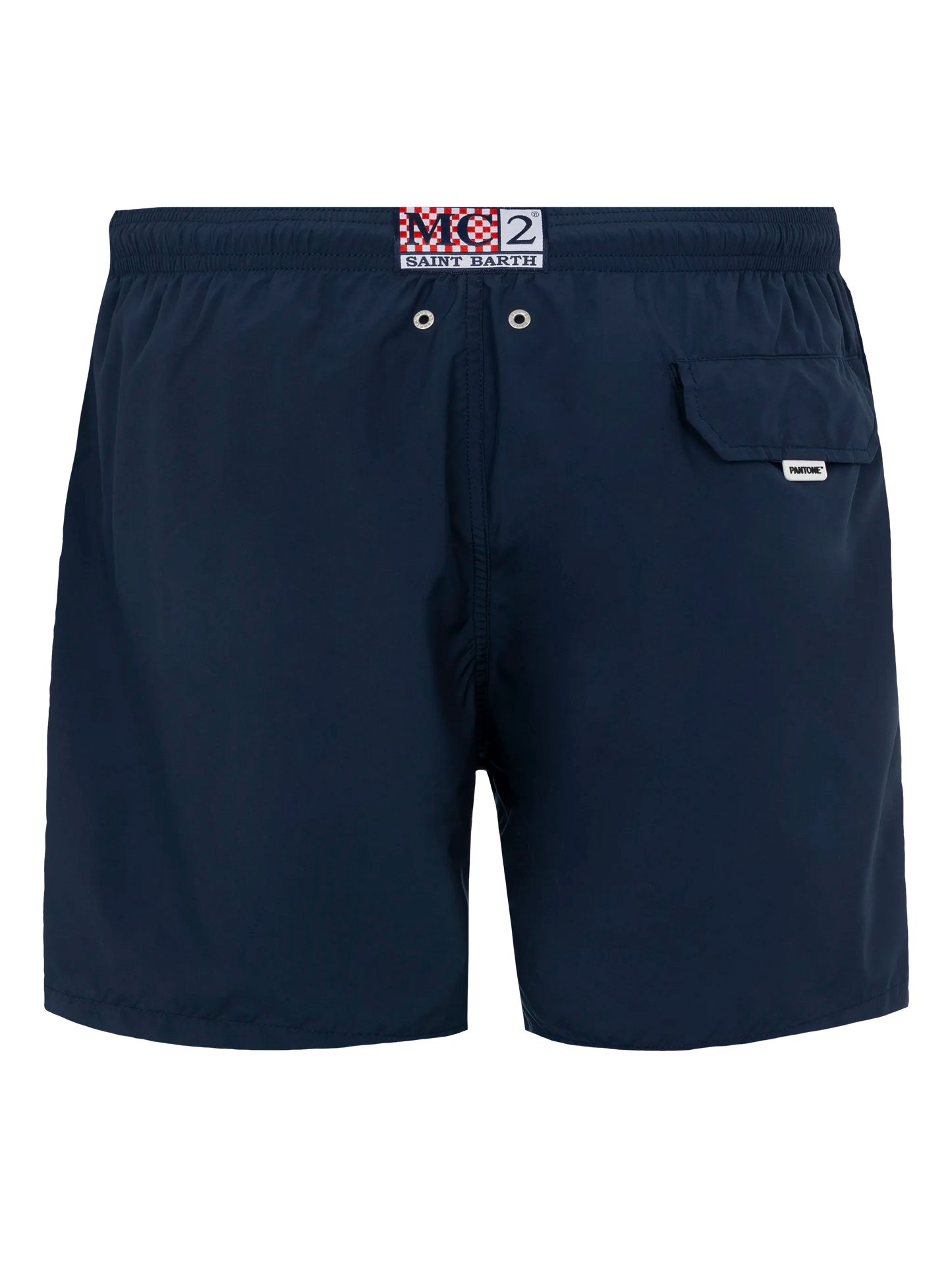 Lightweight fabric navy blue swim shorts Lighting Pantone | PANTONE® SPECIAL EDITION - MC2 Saint Barth