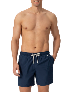 Marineblaue Badeshorts aus leichtem Stoff für Herren Lighting Pantone | PANTONE® SPECIAL EDITION