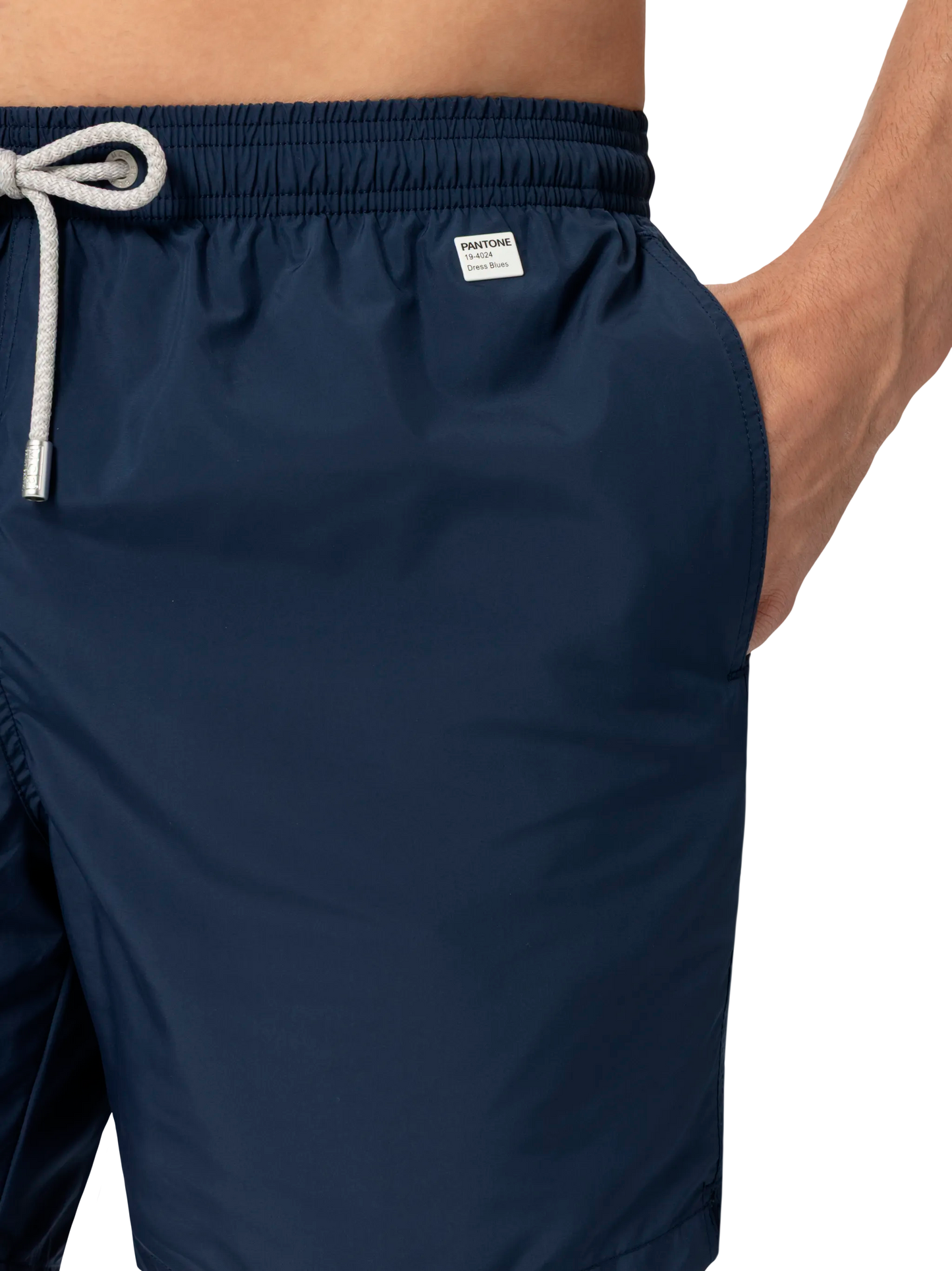 Lightweight fabric navy blue swim shorts Lighting Pantone | PANTONE® SPECIAL EDITION - MC2 Saint Barth