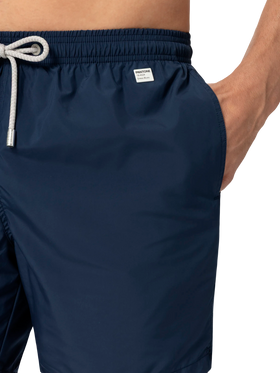 Lightweight fabric navy blue swim shorts Lighting Pantone | PANTONE® SPECIAL EDITION - MC2 Saint Barth