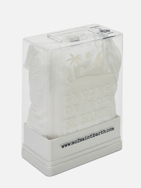 Lighting Pantone swim shorts in solid white | Special Edition