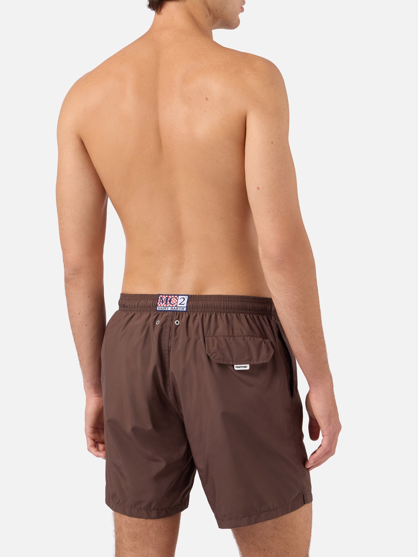 Badeshorts Lighting Pantone in Dunkelbraun | PANTONE SPECIAL EDITION 