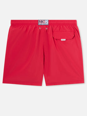 Lighting Pantone swim shorts in red | PANTONE SPECIAL EDITION