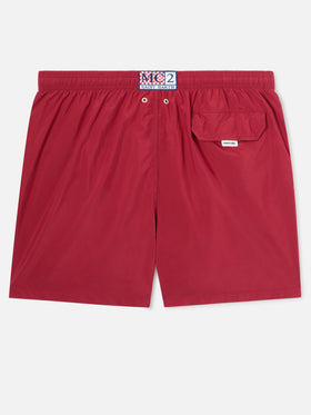 Lighting Pantone swim shorts in burgundy | PANTONE SPECIAL EDITION