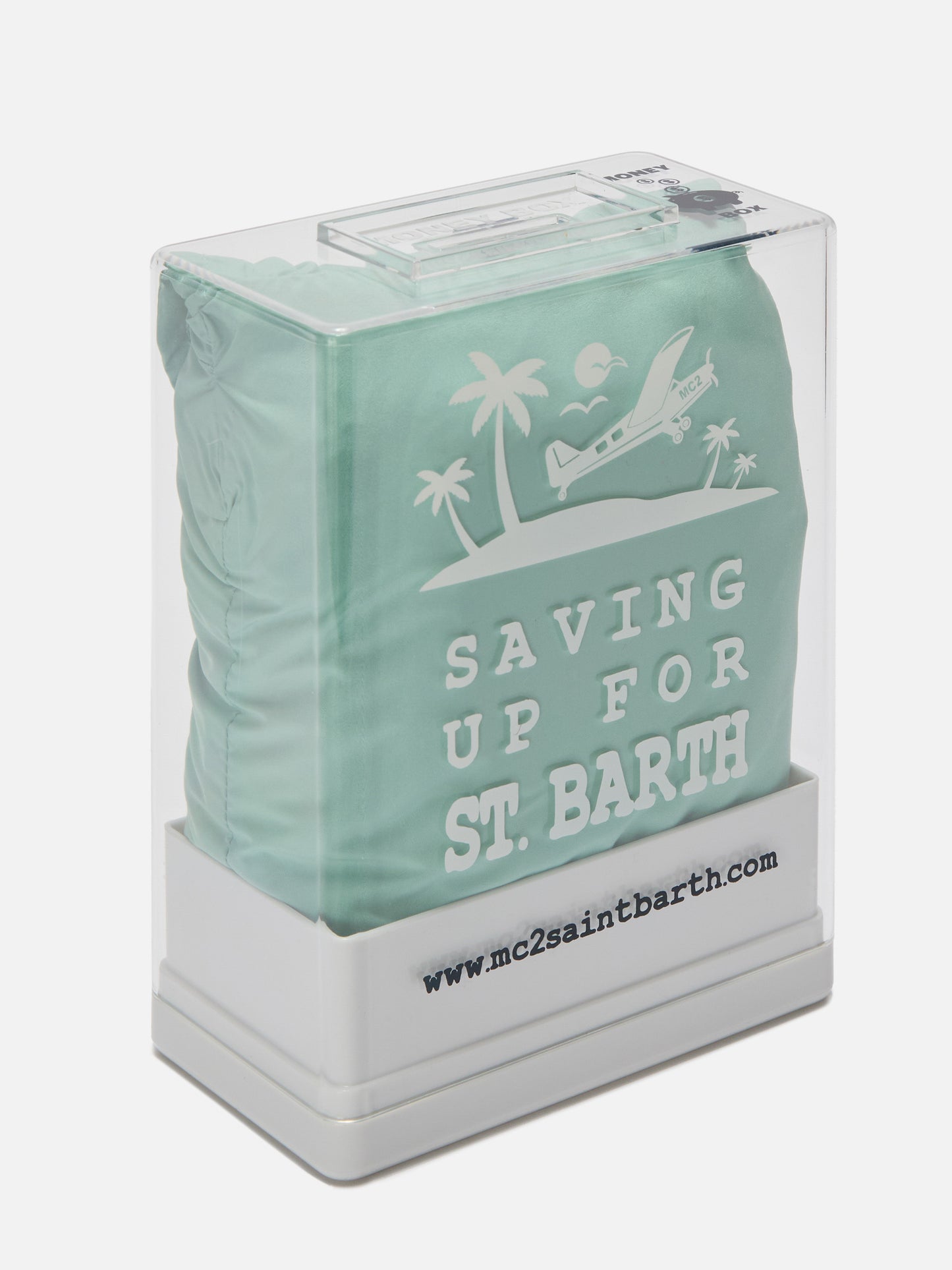 Lighting Pantone swim shorts in solid aqua green | Special Edition