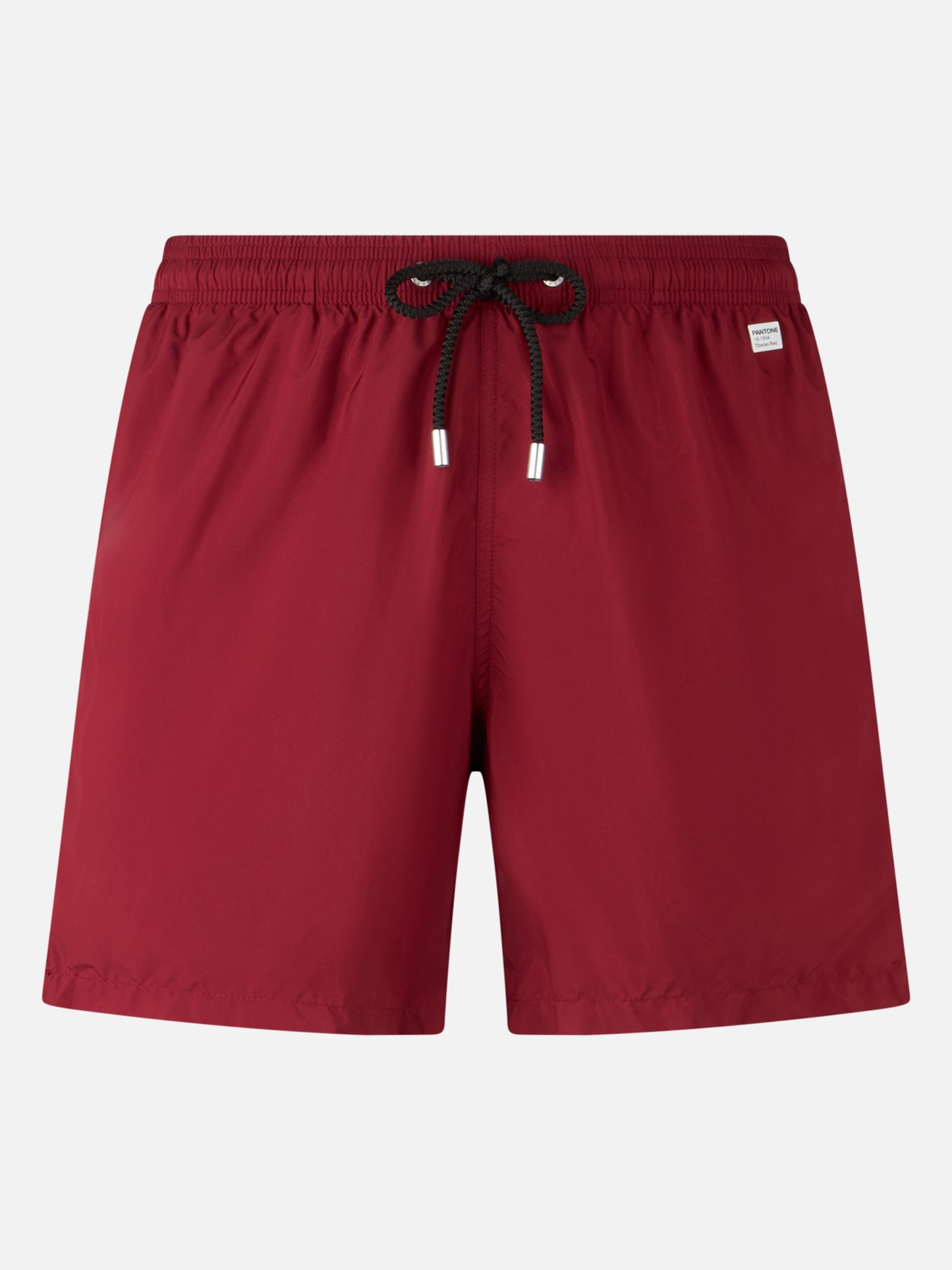 Man lightweight fabric burgundy swim shorts Lighting Pantone | PANTONE® SPECIAL EDITION - MC2 Saint Barth