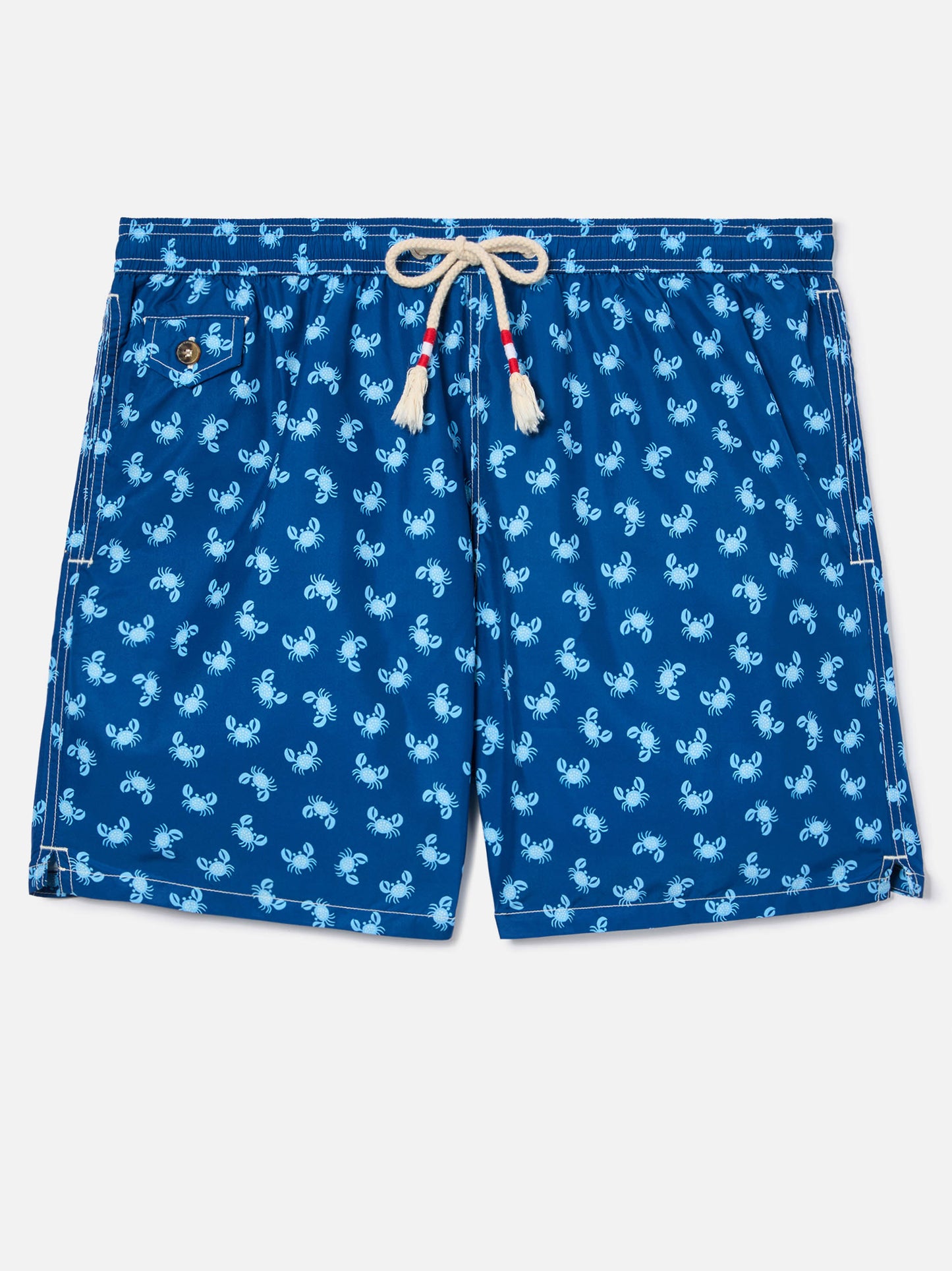 Lighting 70 swim shorts with blue all-over crab print