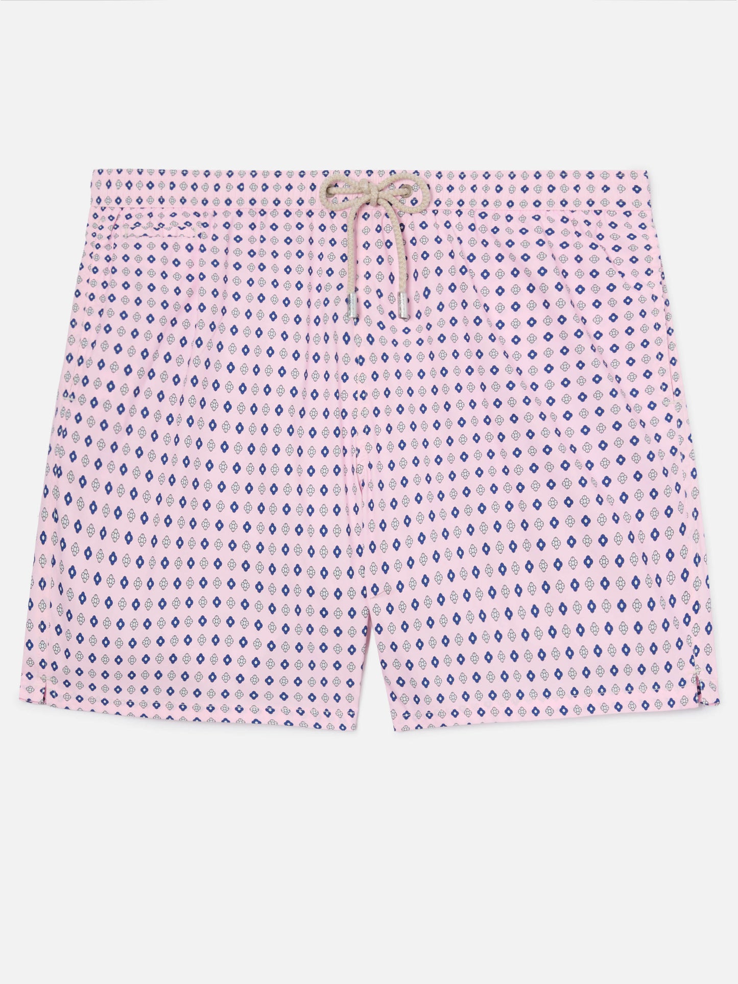 Short de bain Micro Pink Lighting avec imprimé géométrique all-over 