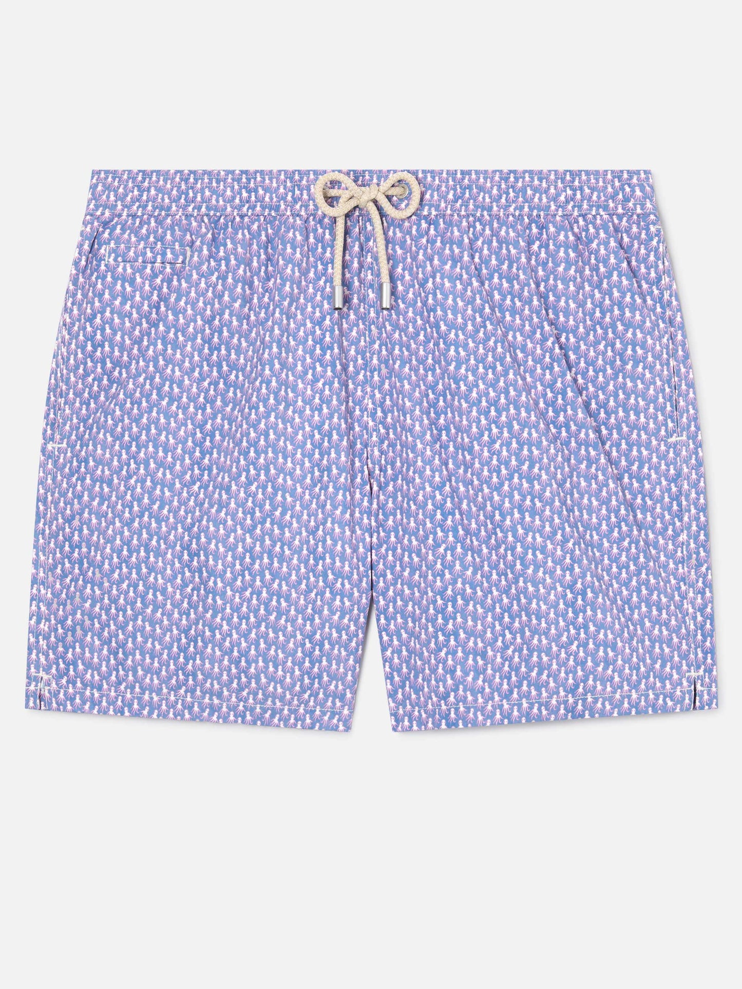 Lilac Lighting Micro swim shorts with all-over octopus print