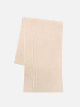 Écharpe Lina en laine beige 