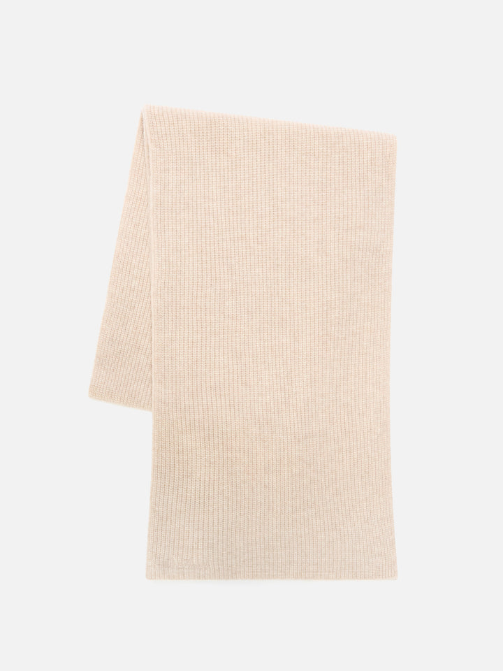 Beige Lina wool scarf