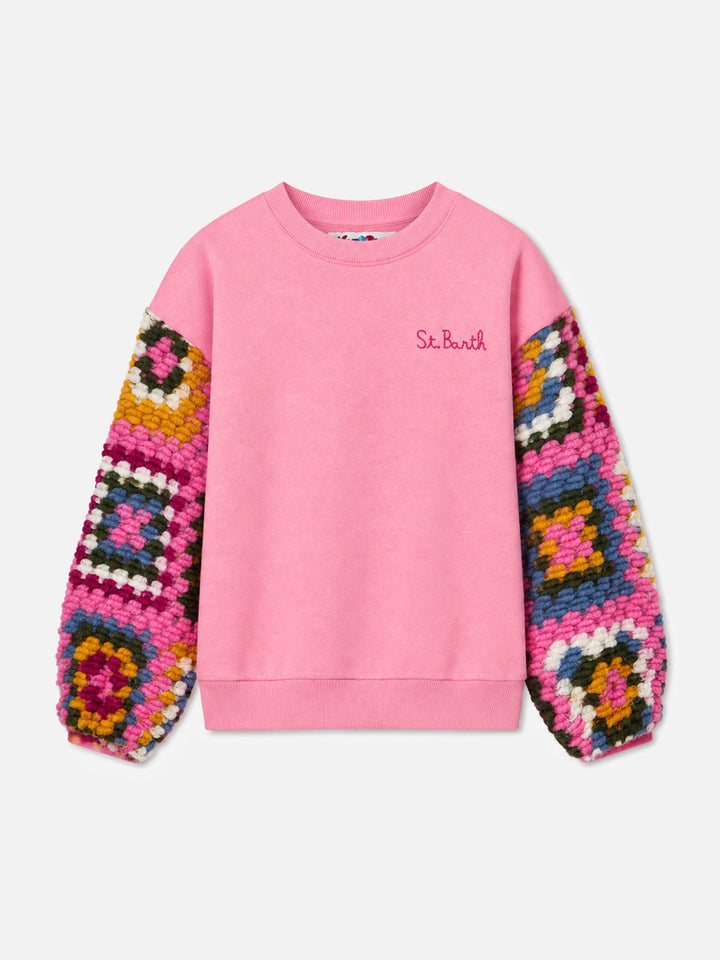 Sudadera rosa Lumiere Jr 