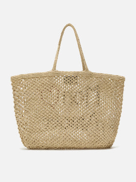 Mon Amour jute bag with handcrafted embroidery