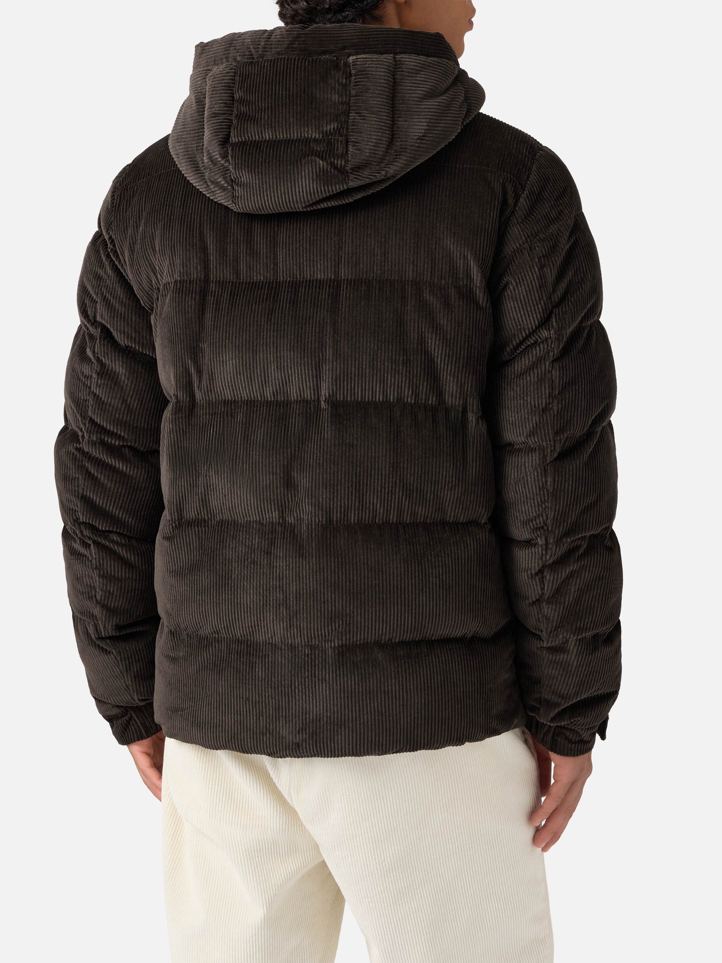 Giacca imbottita con cappuccio Maier Pocket Corduroy