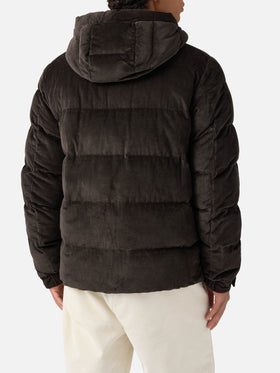 Giacca imbottita con cappuccio Maier Pocket Corduroy