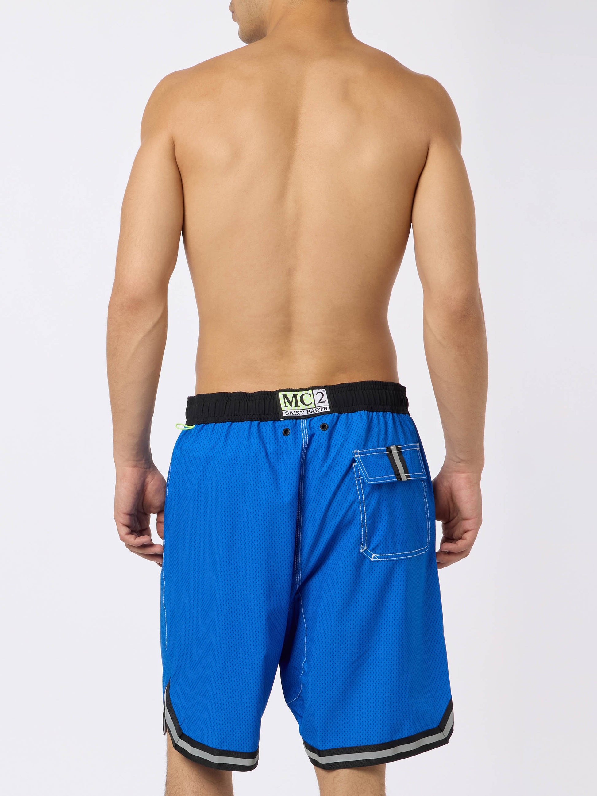 Bluette long swim shorts surf style - MC2 Saint Barth