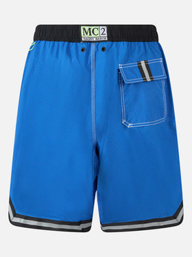 Bluette long swim shorts surf style - MC2 Saint Barth