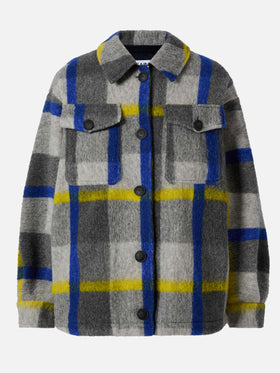 Woman overshirt with fringes