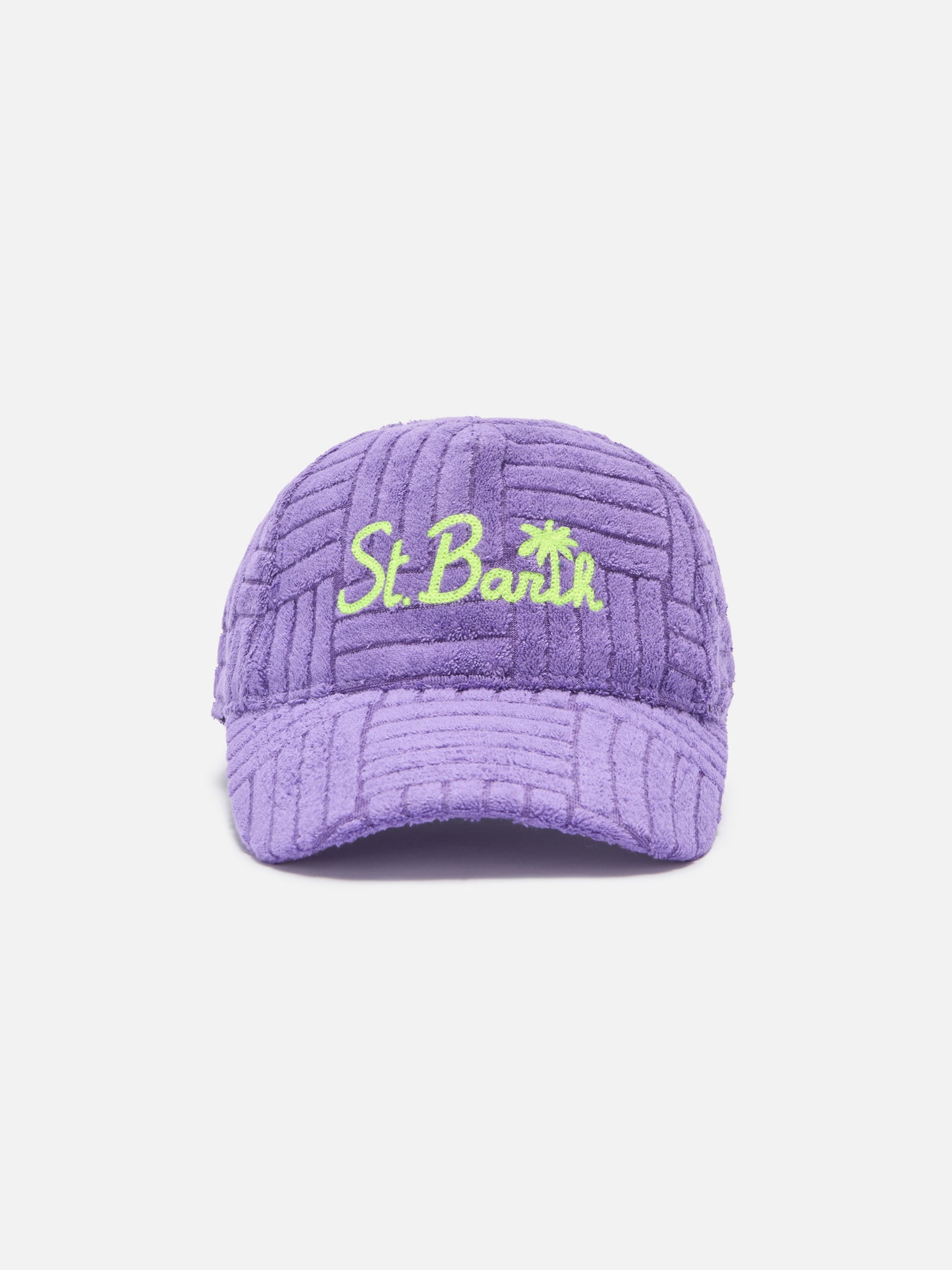 Matthew purple terry cloth cap