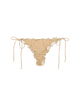 Miami lurex gold cheeky swim briefs - MC2 Saint Barth