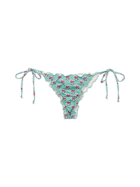 Miami cheeky swim briefs with floral print - MC2 Saint Barth