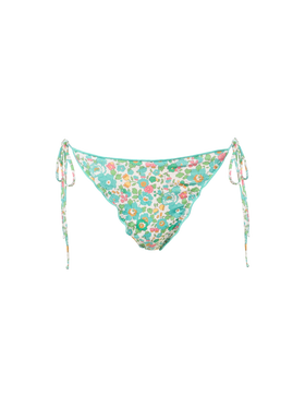 Woman Betsy cheeky swim briefs Miami | MADE WITH LIBERTY FABRIC - MC2 Saint Barth