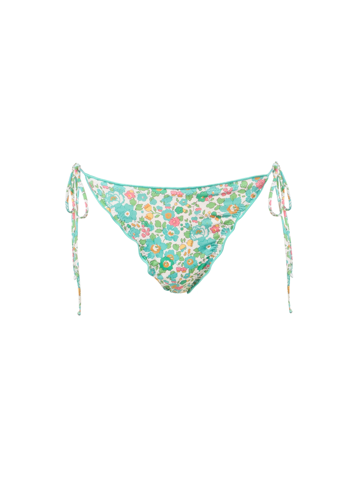 Woman Betsy classic triangle bikini Sagittarius Miami | MADE WITH LIBERTY FABRIC - MC2 Saint Barth