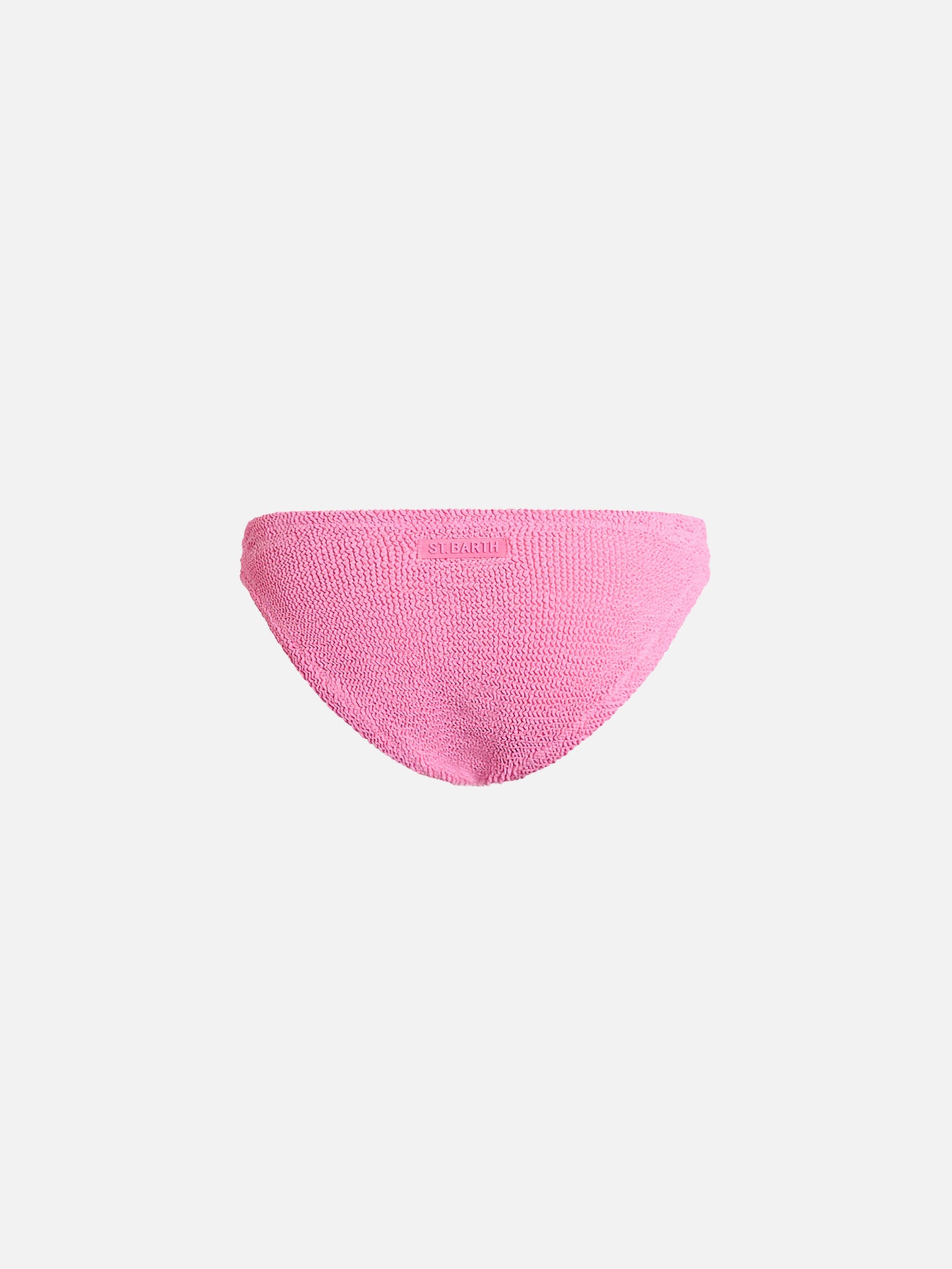 Mica pink crinkle swim briefs