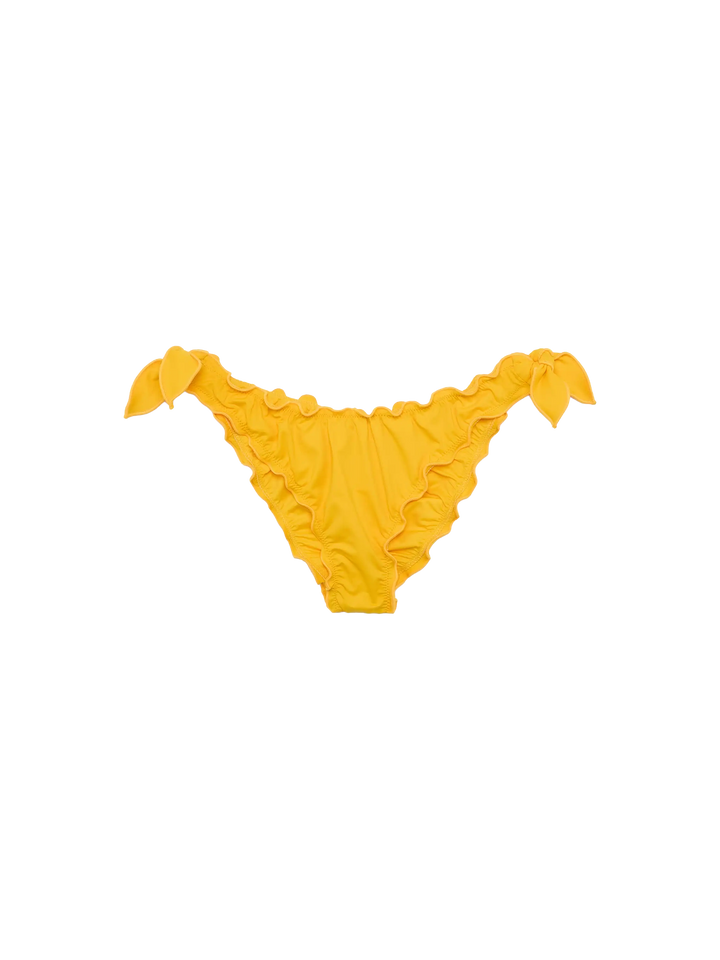 White yellow classic triangle bikini Sagittarius Moon - MC2 Saint Barth