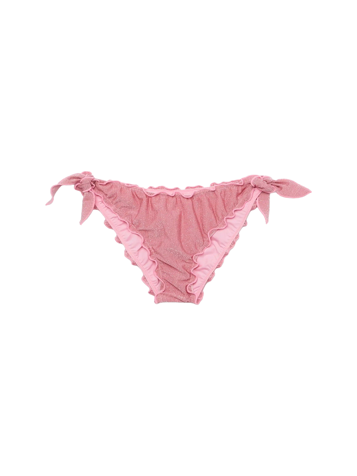 Classic triangle bikini Sagittarius Moon in pink lurex - MC2 Saint Barth