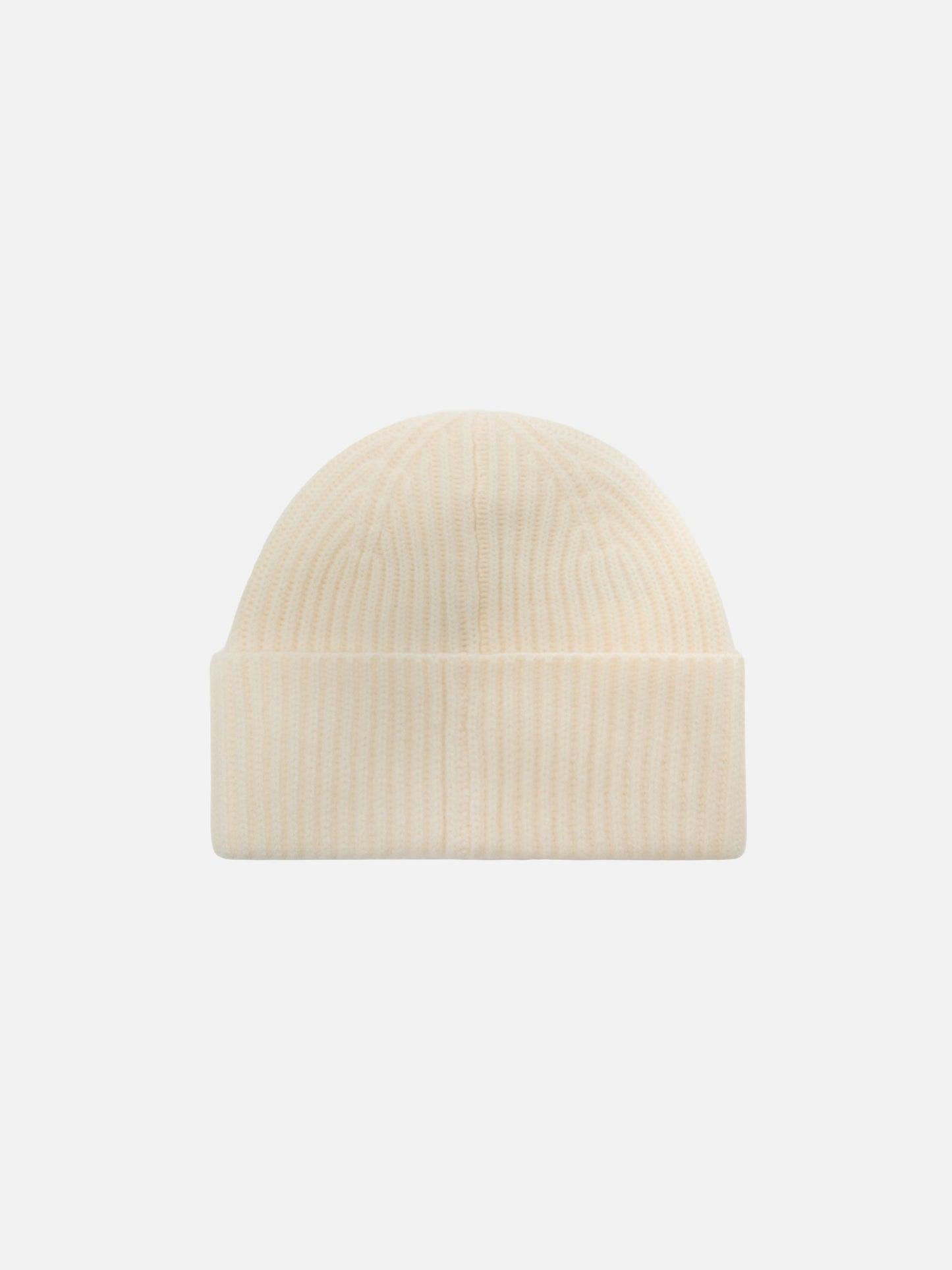 Moss Beanie in white 100% WOOL with St. Barth embroidery
